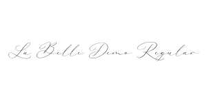 La Belle Demo Regular Font