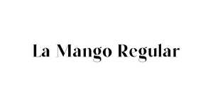 La Mango Regular Font