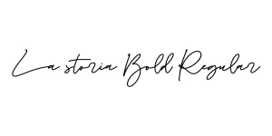 La storia Bold Regular Font