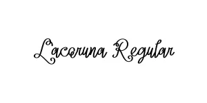 Lacoruna Regular Font