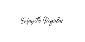 Lafayette Regular Font