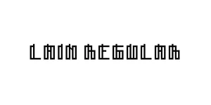 Lain Regular Font