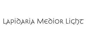 Lapidaria Medior Light Font
