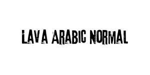 Lava Arabic Normal Font