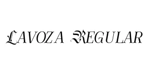 Lavoza Regular Font