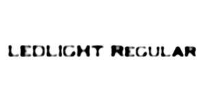 LEDLIGHT Regular Font