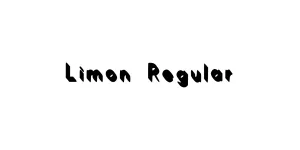 Limon Regular Font