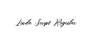 Linda Script Regular Font
