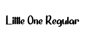 Little One Regular Font