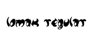 Lomax Regular Font