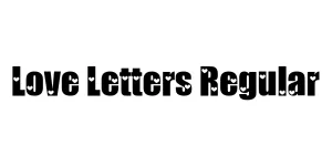 Love Letters Regular Font