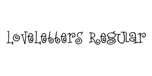 LoveLetters Regular Font