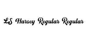 LS Harsey Regular Regular Font