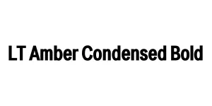 LT Amber Condensed Bold Font