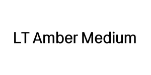 LT Amber Medium Font