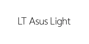 LT Asus Light Font