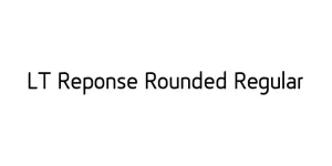 LT Reponse Rounded Regular Font