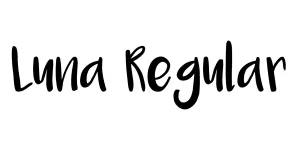 Luna Regular Font
