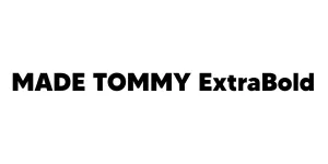MADE TOMMY ExtraBold Font