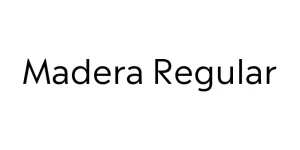 Madera Regular Font