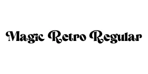 Magic Retro Regular Font