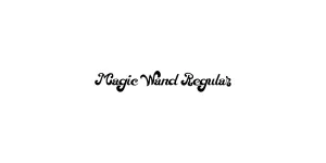 Magic Wand Regular Font
