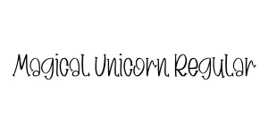 Magical Unicorn Regular Font