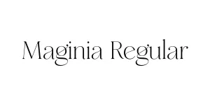 Maginia Regular Font