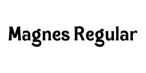 Magnes Regular Font