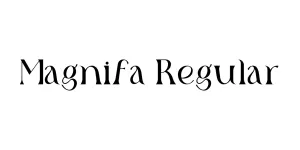 Magnifa Regular Font