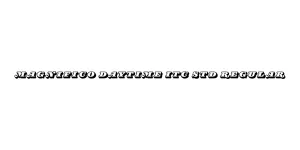 Magnifico Daytime ITC Std Regular Font