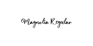 Magnolia Regular Font