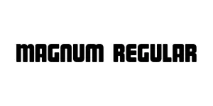 Magnum Regular Font
