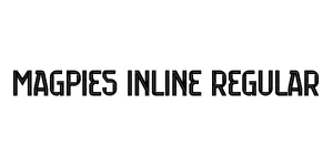 Magpies Inline Regular Font