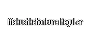 MakushkaKontura Regular Font