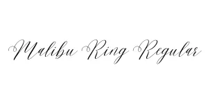 Malibu Ring Regular Font