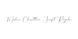 Malone Clemettine Script Regular Font