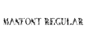 ManFont Regular Font