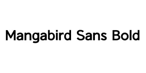 Mangabird Sans Bold Font
