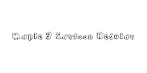 Maple 3 Cartoon Regular Font