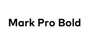 Mark Pro Bold Font