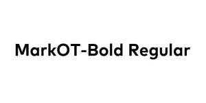 MarkOT-Bold Regular Font