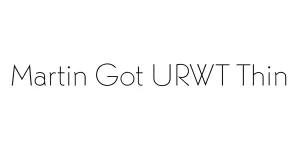 Martin Got URWT Thin Font