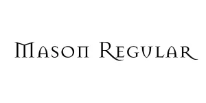 Mason Regular Font