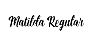 Matilda Regular Font