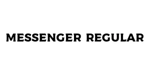 Messenger Regular Font