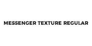 Messenger Texture Regular Font
