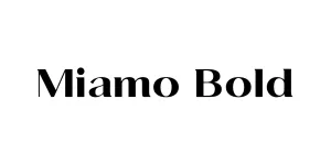 Miamo Bold Font