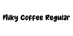 Milky Coffee Regular Font
