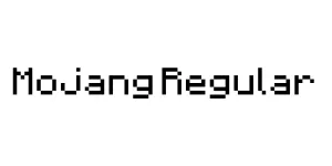 Mojang Regular Font